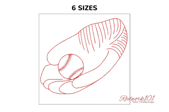 Baseball and Glove Machine Embroidery Review