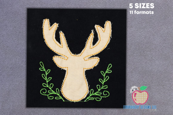 Deer Head Stitch Applique Review for Apparel Projects
