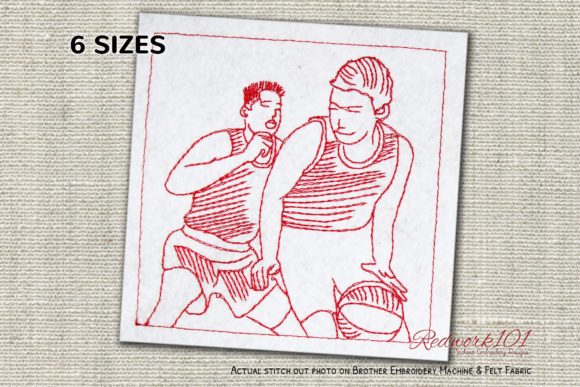 Defensive Basketball Players Redwork Review