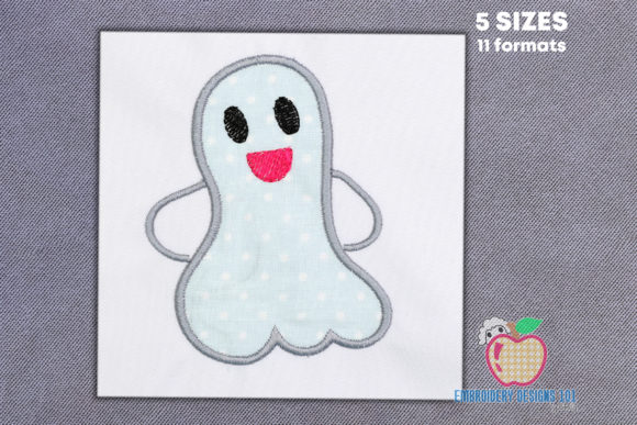 Halloween Ghost Applique: A Festive Embroidery Design Review